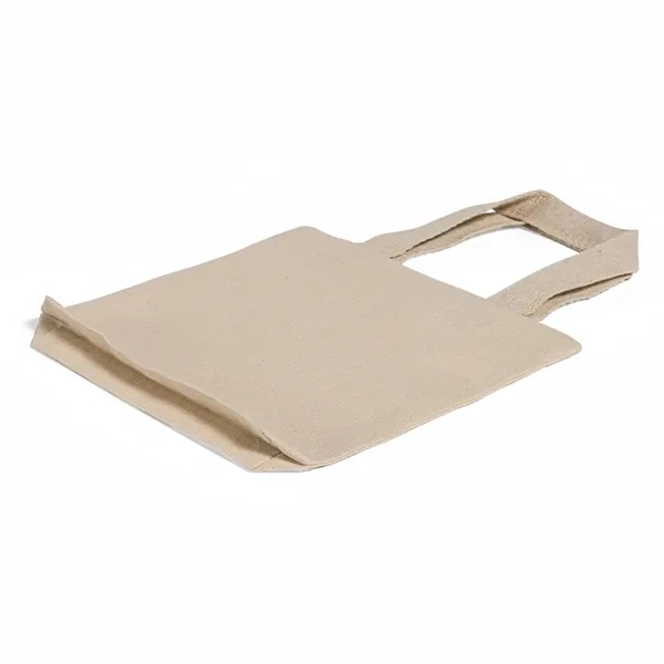 Mini 8" Canvas Tote Bag - Mini 8" Canvas Tote Bag - Image 4 of 11
