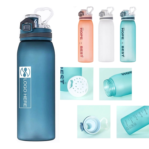 28 oz. Flip Top Sports Water Bottle - 28 oz. Flip Top Sports Water Bottle - Image 0 of 1