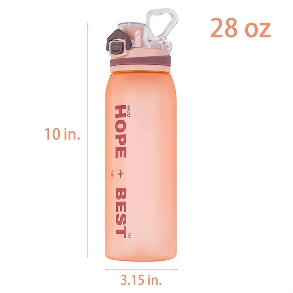 28 oz. Flip Top Sports Water Bottle - 28 oz. Flip Top Sports Water Bottle - Image 1 of 1