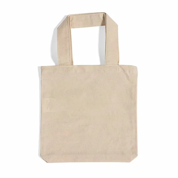 8" Mini Cotton Tote Bag - 8" Mini Cotton Tote Bag - Image 3 of 6