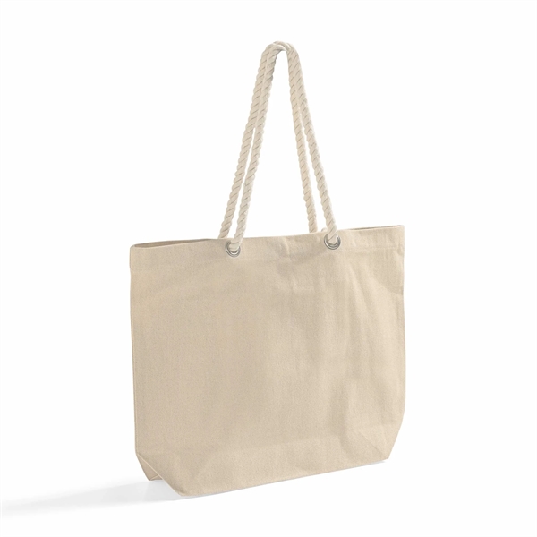 Rope Handle Beach Tote Bag - Rope Handle Beach Tote Bag - Image 9 of 11