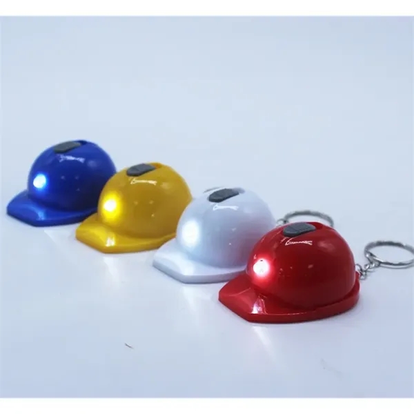 LED Helmet Keychain w/ Opener - LED Helmet Keychain w/ Opener - Image 3 of 3