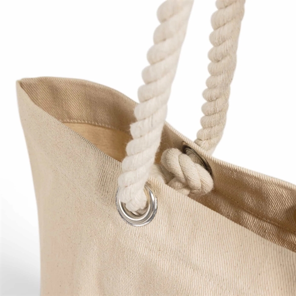 Rope Handle On-the-go Tote Bag - Rope Handle On-the-go Tote Bag - Image 5 of 11