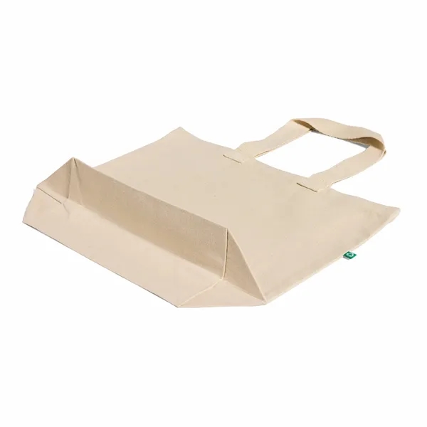 Recycled Canvas Trendy All-Day Tote Bag - Recycled Canvas Trendy All-Day Tote Bag - Image 3 of 24