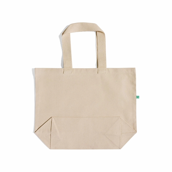 Recycled Canvas Trendy All-Day Tote Bag - Recycled Canvas Trendy All-Day Tote Bag - Image 6 of 24