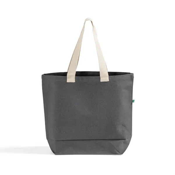 Recycled Canvas Trendy All-Day Tote Bag - Recycled Canvas Trendy All-Day Tote Bag - Image 11 of 24