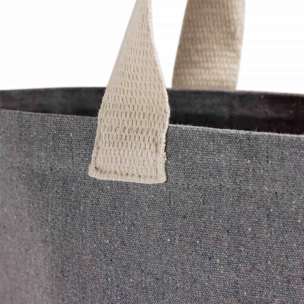 Recycled Canvas Trendy All-Day Tote Bag - Recycled Canvas Trendy All-Day Tote Bag - Image 21 of 24