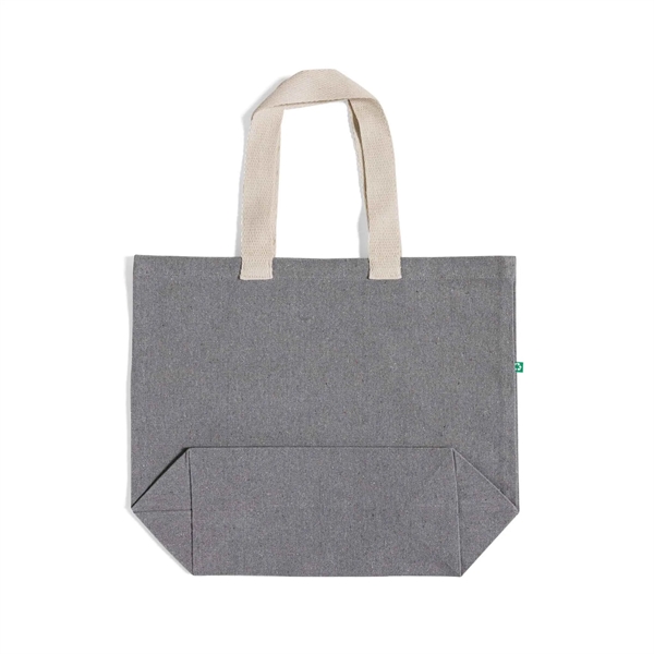 Recycled Canvas Trendy All-Day Tote Bag - Recycled Canvas Trendy All-Day Tote Bag - Image 22 of 24