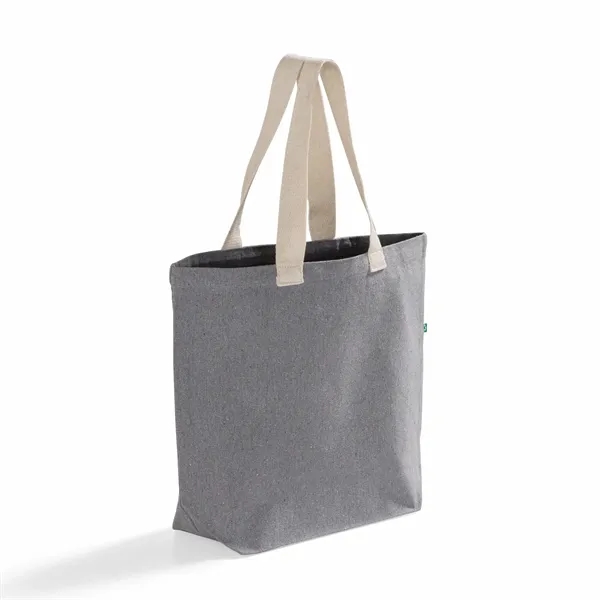 Recycled Canvas Trendy All-Day Tote Bag - Recycled Canvas Trendy All-Day Tote Bag - Image 24 of 24