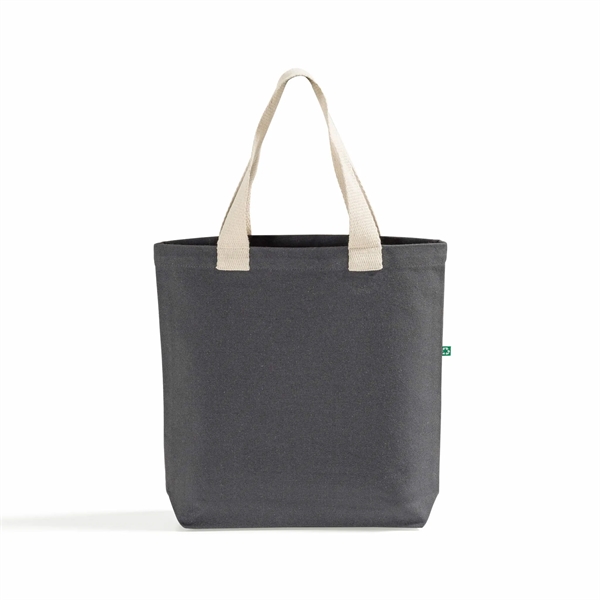 Recycled Canvas Trendy Essentials Tote Bag - Recycled Canvas Trendy Essentials Tote Bag - Image 9 of 20