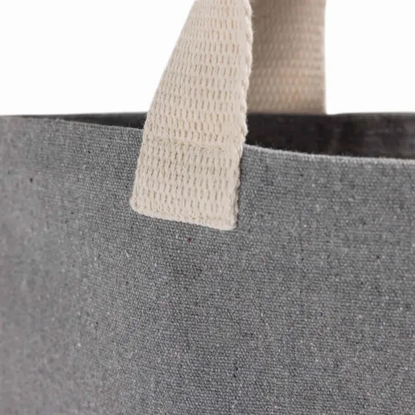 Recycled Canvas Trendy Essentials Tote Bag - Recycled Canvas Trendy Essentials Tote Bag - Image 17 of 20