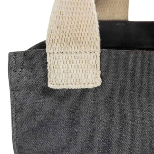 Recycled Canvas Trendy Book Tote Bag - Recycled Canvas Trendy Book Tote Bag - Image 13 of 22