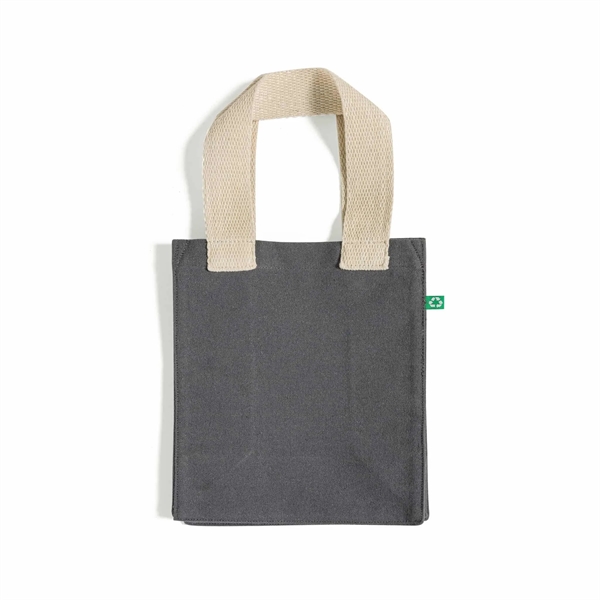 Recycled Canvas Trendy Book Tote Bag - Recycled Canvas Trendy Book Tote Bag - Image 14 of 22