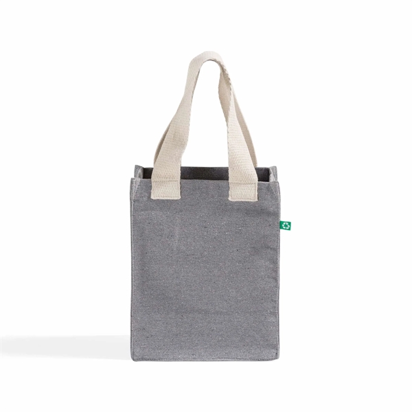 Recycled Canvas Trendy Book Tote Bag - Recycled Canvas Trendy Book Tote Bag - Image 17 of 22