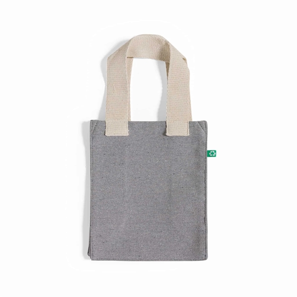 Recycled Canvas Trendy Book Tote Bag - Recycled Canvas Trendy Book Tote Bag - Image 20 of 22