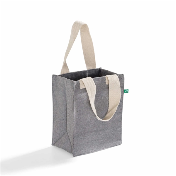 Recycled Canvas Trendy Book Tote Bag - Recycled Canvas Trendy Book Tote Bag - Image 21 of 22