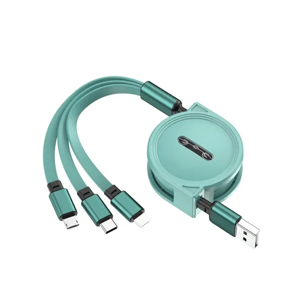 Retractable Multi Charging Cord 3 in 1 - Retractable Multi Charging Cord 3 in 1 - Image 1 of 6
