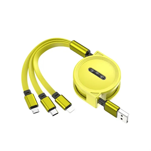 Retractable Multi Charging Cord 3 in 1 - Retractable Multi Charging Cord 3 in 1 - Image 4 of 6