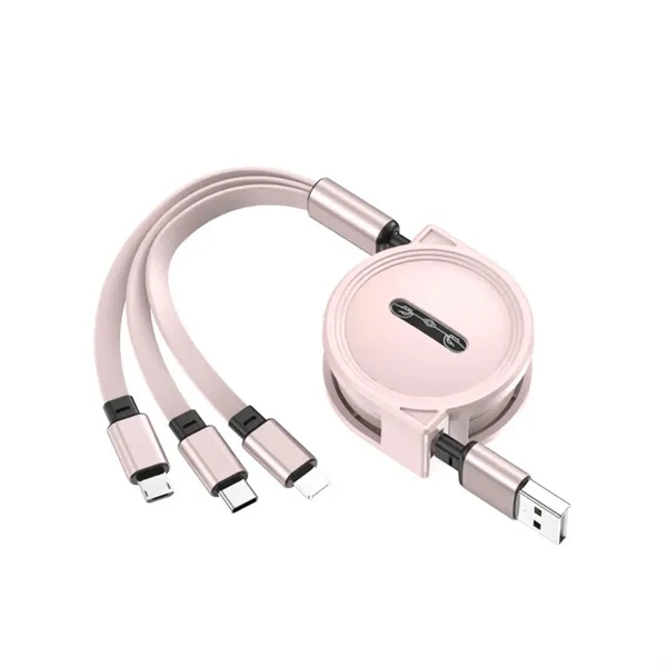 Retractable Multi Charging Cord 3 in 1 - Retractable Multi Charging Cord 3 in 1 - Image 5 of 6