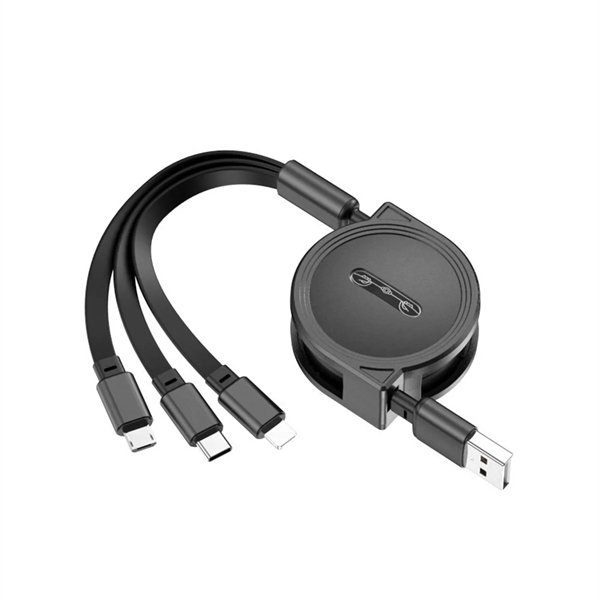 Retractable Multi Charging Cord 3 in 1 - Retractable Multi Charging Cord 3 in 1 - Image 6 of 6