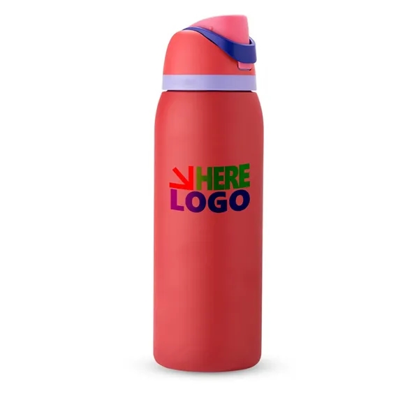 24/32/40OZ Insulated Stainless Steel Sip/Swig Water Bottle - 24/32/40OZ Insulated Stainless Steel Sip/Swig Water Bottle - Image 9 of 11