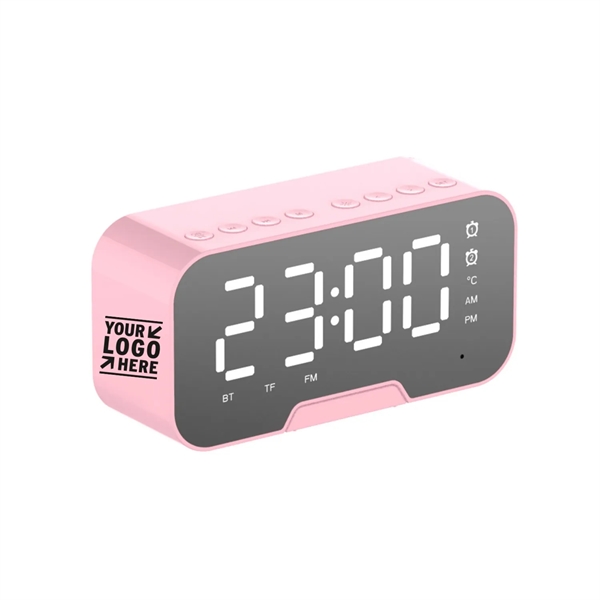 Bluetooth Speaker With Alarm Clock - Bluetooth Speaker With Alarm Clock - Image 1 of 3