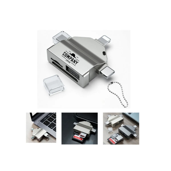 7-In-1 Memory Card Reader - 7-In-1 Memory Card Reader - Image 0 of 2