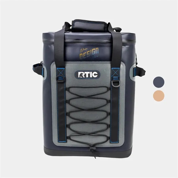 36-Can RTIC® Soft Pack Insulated Cooler Backpack (15"x14") - 36-Can RTIC® Soft Pack Insulated Cooler Backpack (15"x14") - Image 0 of 5