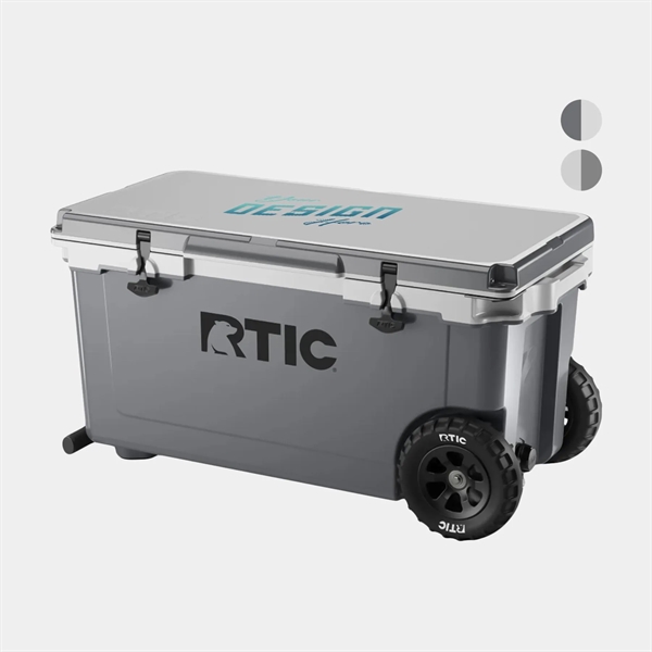 72 QT RTIC® Insulated Wheeled Hard Cooler Ice Chest - 72 QT RTIC® Insulated Wheeled Hard Cooler Ice Chest - Image 0 of 7