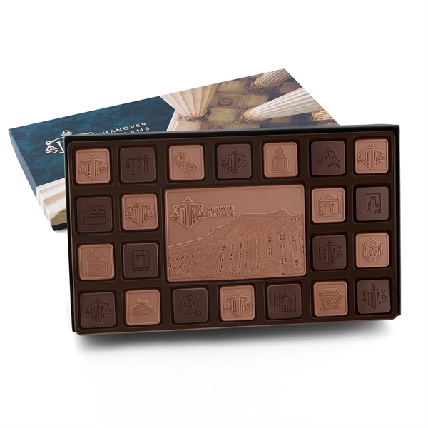 45-Piece Chocolate Ensemble Gift Set with Luxury Packaging