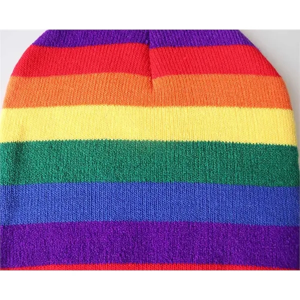 Rainbow Beanie - Rainbow Beanie - Image 1 of 3