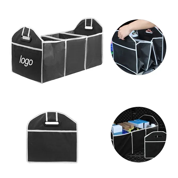 Folding Automotive Trunk Organizer - Folding Automotive Trunk Organizer - Image 1 of 3