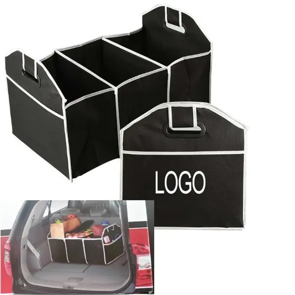 Folding Automotive Trunk Organizer - Folding Automotive Trunk Organizer - Image 0 of 3