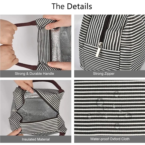 Insulated Lunch Bag Totes Cooler - Insulated Lunch Bag Totes Cooler - Image 1 of 3