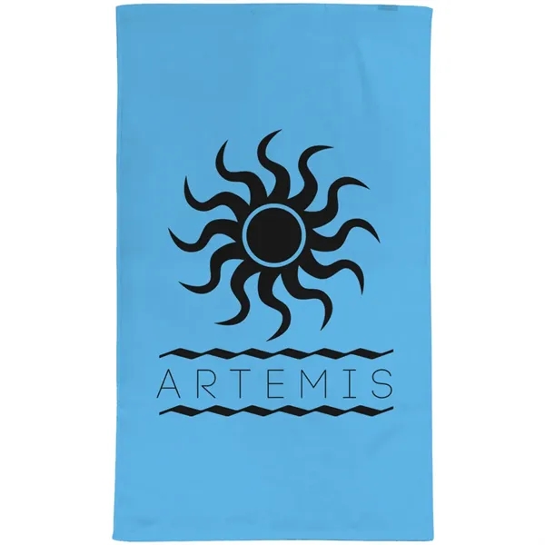 24" x 42" Terry Velour Dobby Hem Fitness Towel - 24" x 42" Terry Velour Dobby Hem Fitness Towel - Image 8 of 10