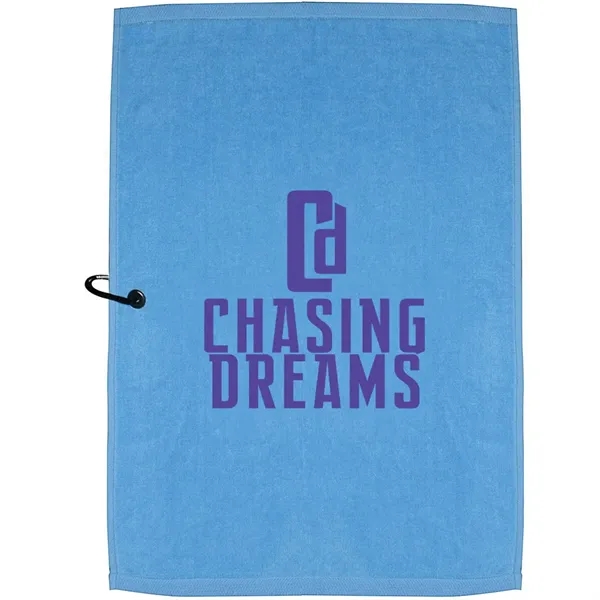 25" x 16" Champions Colored Golf Towel - 25" x 16" Champions Colored Golf Towel - Image 6 of 9