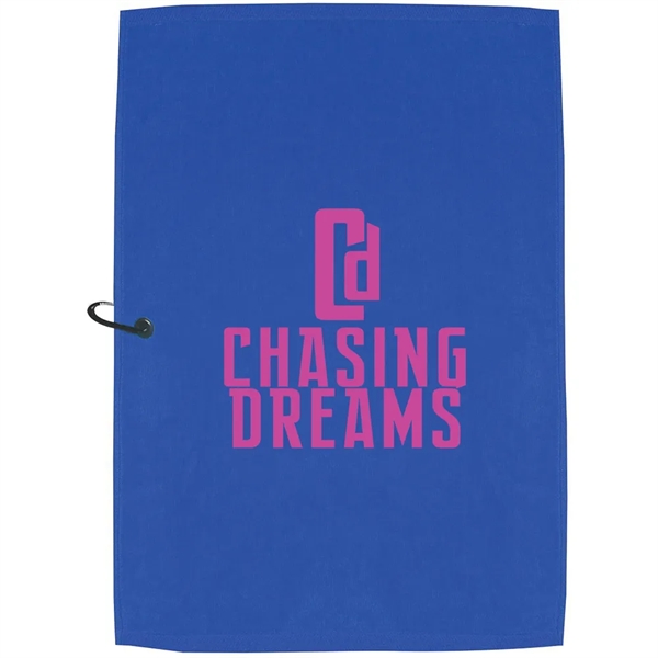 25" x 16" Champions Colored Golf Towel - 25" x 16" Champions Colored Golf Towel - Image 9 of 9