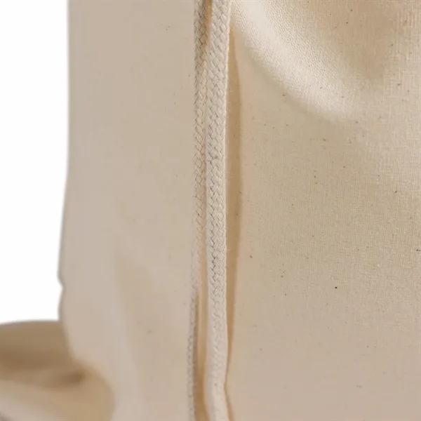 Organic Cotton Drawstring Backpack - Organic Cotton Drawstring Backpack - Image 2 of 5