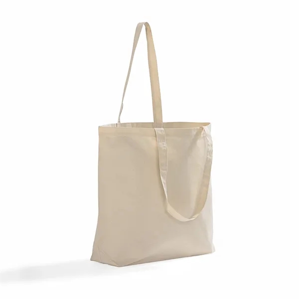 Organic Over-the-Shoulder Cotton Tote Bag - Organic Over-the-Shoulder Cotton Tote Bag - Image 3 of 8