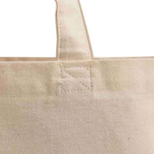 Organic Over-the-Shoulder Cotton Tote Bag - Organic Over-the-Shoulder Cotton Tote Bag - Image 5 of 8
