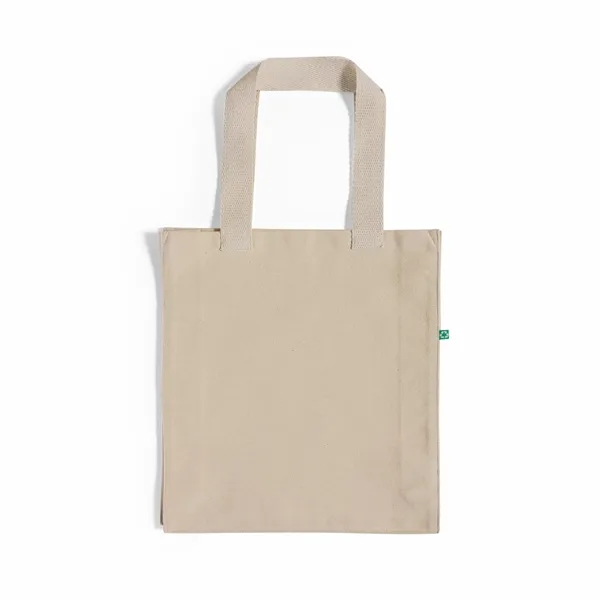 Recycled Canvas Trendy Shopper Tote Bag - Recycled Canvas Trendy Shopper Tote Bag - Image 6 of 24