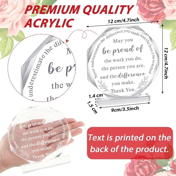 Coworker Gift Acrylic - Coworker Gift Acrylic - Image 1 of 2