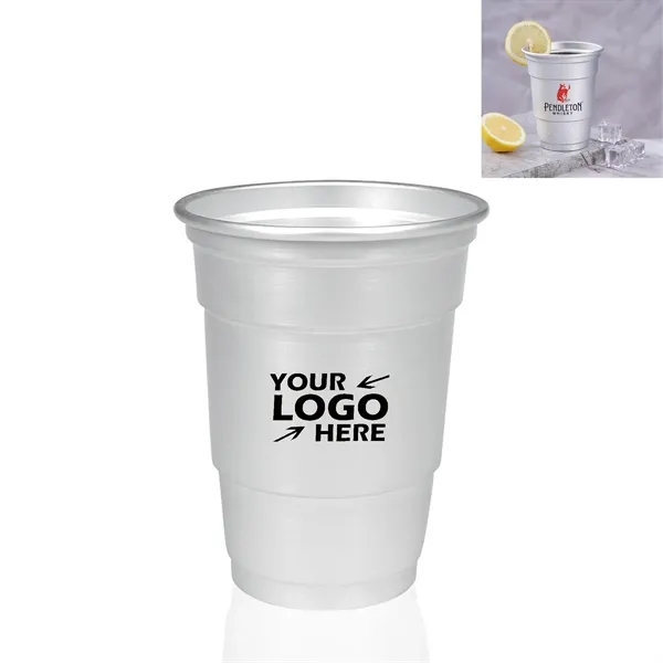 16 Oz Stadium Aluminum Cup - 16 Oz Stadium Aluminum Cup - Image 0 of 1