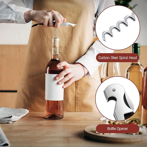 Wine Keys Beer Bottle Opener Corkscrew - Wine Keys Beer Bottle Opener Corkscrew - Image 2 of 4