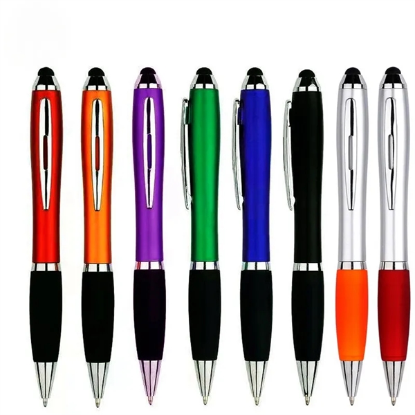 Gourd-like ballpoint pen with stylus - Gourd-like ballpoint pen with stylus - Image 0 of 7