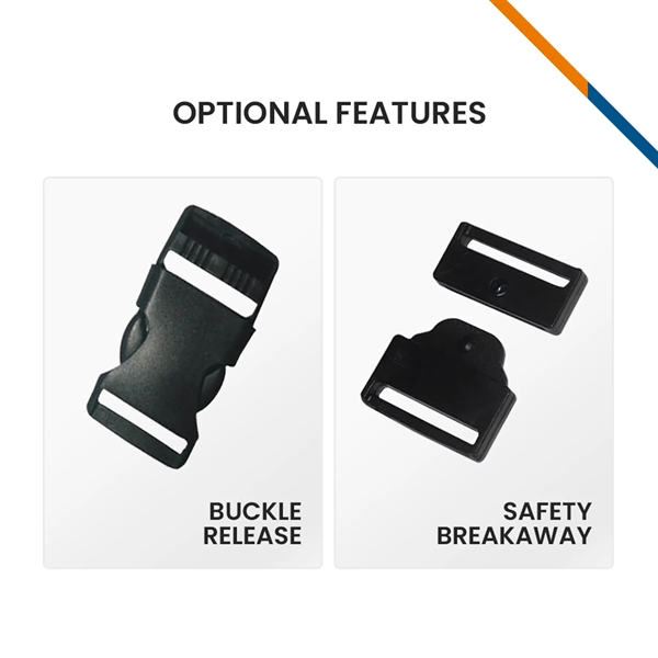 Gorze Dye Sublimation Lanyard - Gorze Dye Sublimation Lanyard - Image 4 of 14