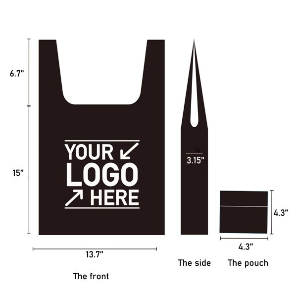 Reusable Foldable Shopping Bag - Reusable Foldable Shopping Bag - Image 1 of 2