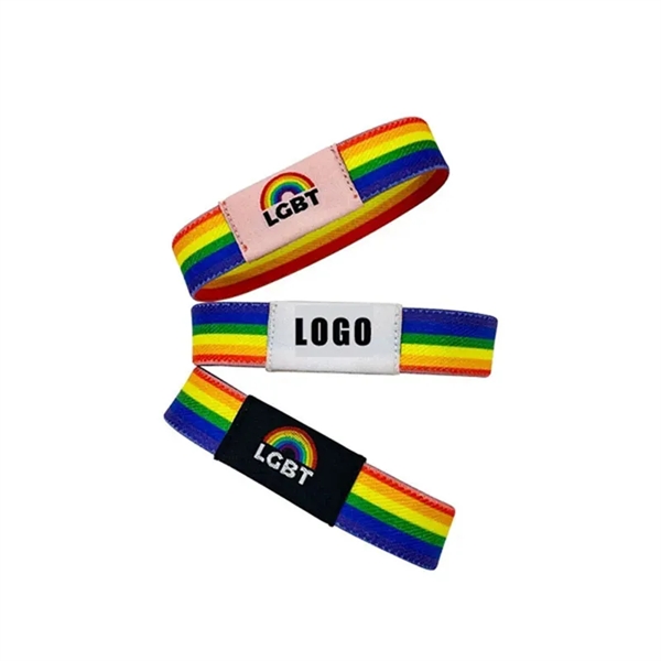 Rainbow   LGBTQ Wristband - Rainbow   LGBTQ Wristband - Image 0 of 2