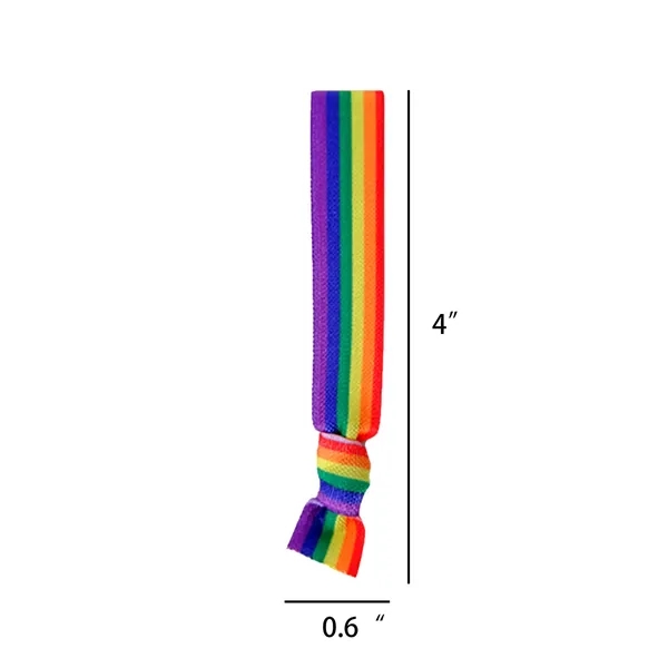 Rainbow Headband Elastic Bracelet Pride Month Decoration - Rainbow Headband Elastic Bracelet Pride Month Decoration - Image 1 of 1