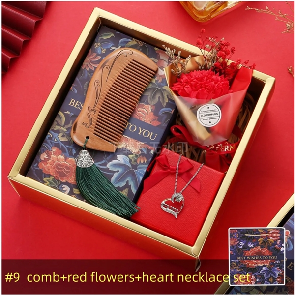 Mothers Day Gift Lady Wooden Comb set - Mothers Day Gift Lady Wooden Comb set - Image 8 of 11